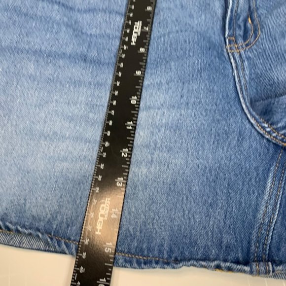 Old Navy Classic Jean Shorts Plus Sz 24 Blue Mid Rise Denim Stretch Shortie - Picture 11 of 12